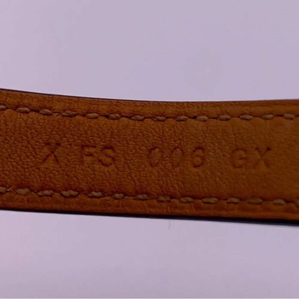 Hermès Rivale Double Tour Wrap Bracelet Size Med